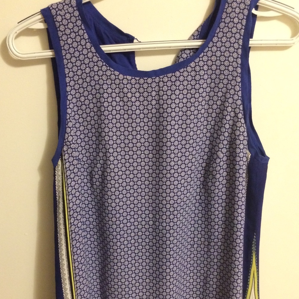 Comptoir des Cotonniers blue shift dress